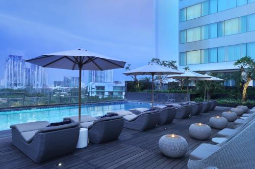 Uszoda, DoubleTree by Hilton Jakarta Kemayoran in Kemayoran Uszoda, DoubleTree by Hilton Jakarta Kemayoran in Kemayoran