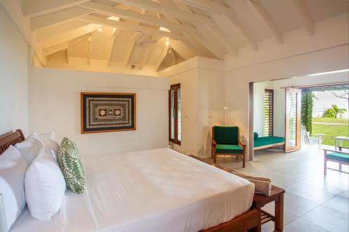 Balkon/teras, Waya Island Resort in Pulau Waya Balkon/teras, Waya Island Resort in Pulau Waya