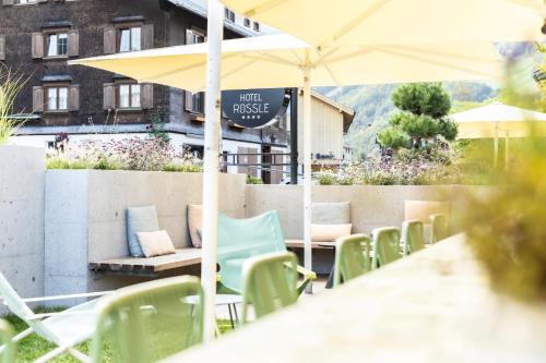 شرفة/ تراس, Hotel Rossle in Au شرفة/ تراس, Hotel Rossle in Au