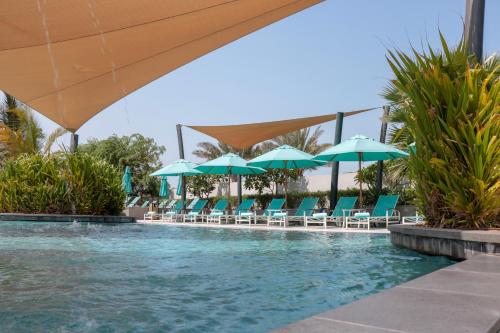 Swimming pool, Bay La Sun Hotel & Marina in King Abdullah Economic City Swimming pool, Bay La Sun Hotel & Marina in King Abdullah Economic City
