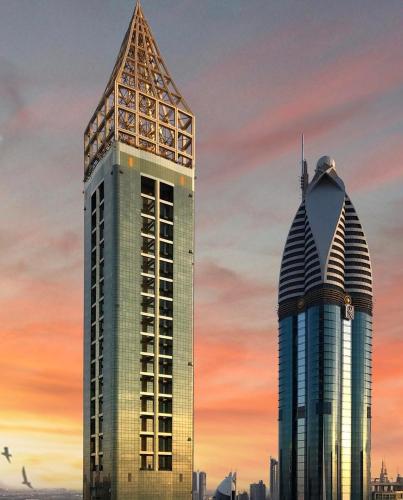 Exterior view, Gevora Hotel - The Tallest Hotel in the World in World Trade Centre DIFC Exterior view, Gevora Hotel - The Tallest Hotel in the World in World Trade Centre DIFC
