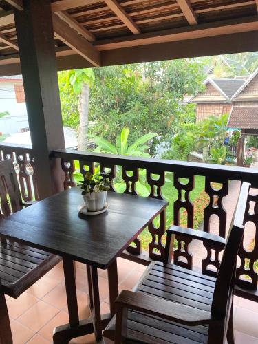 Balcony/terrace, Luang Prabang Residence (The Boutique Villa) in Luang Prabang Balcony/terrace, Luang Prabang Residence (The Boutique Villa) in Luang Prabang