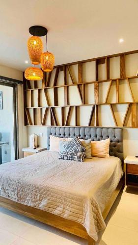 condo vista al mar , asador en terraza privada!