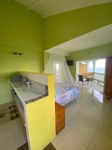 Greenhouse on the Hill, Sea View Studio Apartment in Laborie Greenhouse on the Hill, Sea View Studio Apartment in Laborie