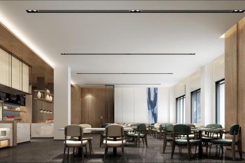 Étterem, Fairfield by Marriott Yangzhou Slender West Lake in Hanjiang Étterem, Fairfield by Marriott Yangzhou Slender West Lake in Hanjiang