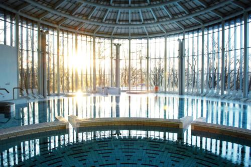Zwembad, Les Thermes de Spa by La Cour de la Reine Hôtel, Suites & accès gratuit au centre thermal (Les Thermes de Spa by La Cour de la Reine Hotel, Suites & acces gratuit au centre thermal) in Spa Zwembad, Les Thermes de Spa by La Cour de la Reine Hôtel, Suites & accès gratuit au centre thermal (Les Thermes de Spa by La Cour de la Reine Hotel, Suites & acces gratuit au centre thermal) in Spa