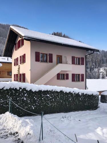 Entrance, Perfect Mountain Condo - 4 Valleys - Swiss Alps in Clebes Entrance, Perfect Mountain Condo - 4 Valleys - Swiss Alps in Clebes