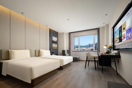 Atour Hotel Tianjin Zhongbei Haitai Industrial Park in Distrik Xiqing Atour Hotel Tianjin Zhongbei Haitai Industrial Park in Distrik Xiqing