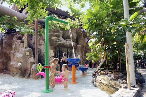 Swimming pool, Center Parcs Huttenheugte Drenthe-Overijssel in Coevorden Swimming pool, Center Parcs Huttenheugte Drenthe-Overijssel in Coevorden