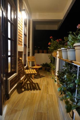 Balcony/terrace, Dorsen Homestay in Malki Balcony/terrace, Dorsen Homestay in Malki