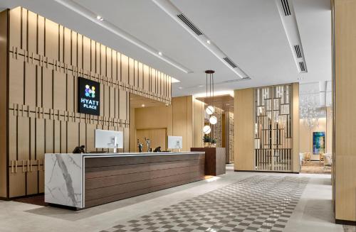 Exterior view, Hyatt Place Johor Bahru Paradigm Mall in Tampoi Exterior view, Hyatt Place Johor Bahru Paradigm Mall in Tampoi