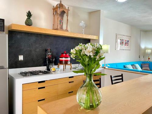 kuchyně, Hermoso departamento en San Miguel De Allende in Independencia kuchyně, Hermoso departamento en San Miguel De Allende in Independencia