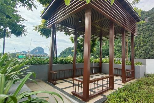 Balcony/terrace, Sunway Onsen Suites - Theme Park Tambun Ipoh in Tambun Balcony/terrace, Sunway Onsen Suites - Theme Park Tambun Ipoh in Tambun