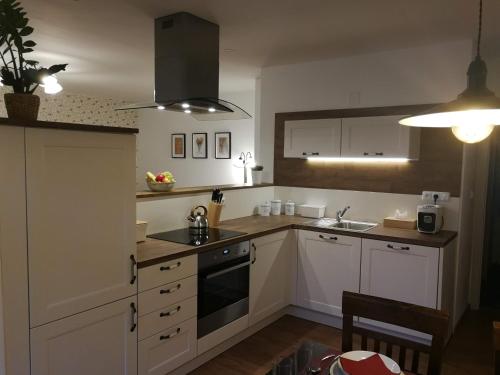 廚房, Apartmány Na Staré poště (Apartmany Na Stare poste) in 斯奈茲內 廚房, Apartmány Na Staré poště (Apartmany Na Stare poste) in 斯奈茲內