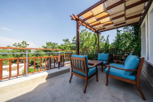 Balcony/terrace, Bodrum Park Resort in Yaliciflik Balcony/terrace, Bodrum Park Resort in Yaliciflik