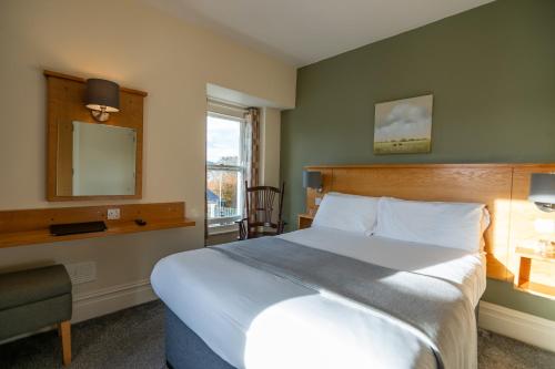 Castle Court in Beaumaris Castle Court in Beaumaris