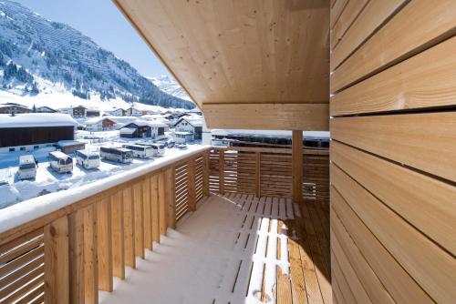 陽台/露台, Naturhaus Loacker in 萊希市中心 陽台/露台, Naturhaus Loacker in 萊希市中心