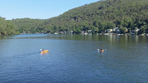 Canoeing, rivescape holiday home at Berowra Waters in Berowra Canoeing, rivescape holiday home at Berowra Waters in Berowra