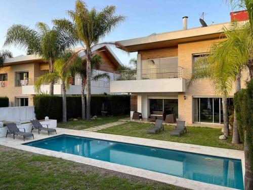 Garden, Luxury Villa Oasis, Bouznika Bay in Bouznika Garden, Luxury Villa Oasis, Bouznika Bay in Bouznika