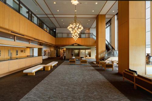 Lobby, Atagawakan Hotel in Izu Lobby, Atagawakan Hotel in Izu