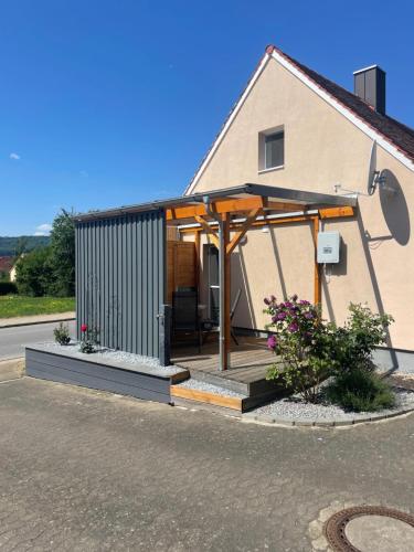 شرفة/ تراس, Haus am gelben Berg in Gnotzheim شرفة/ تراس, Haus am gelben Berg in Gnotzheim