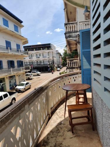 Balcony/terrace, Via Hostel Pakse in Pakse Balcony/terrace, Via Hostel Pakse in Pakse