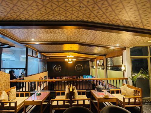 Banquet hall, Hotel De Universal near Bhimsen Tower Banquet hall, Hotel De Universal near Bhimsen Tower