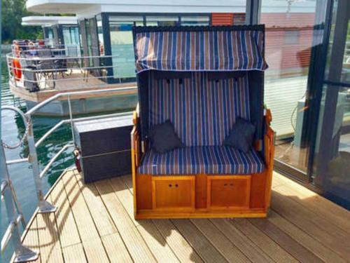 balkon/terras, Floating 44 in Xanten - Boot 7 in Xanten balkon/terras, Floating 44 in Xanten - Boot 7 in Xanten