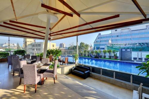 餐厅, IRIS The Business Hotel in 班加罗尔 餐厅, IRIS The Business Hotel in 班加罗尔