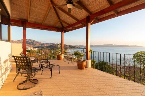 Balcony/terrace, Luxury Flamingo villa with outdoor bar - pool and magnificent views in Playa Flamingo Balcony/terrace, Luxury Flamingo villa with outdoor bar - pool and magnificent views in Playa Flamingo