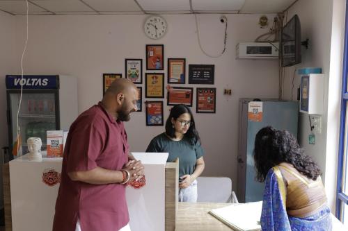 Lobby, Live Free Hostel Varanasi in Varanasi Lobby, Live Free Hostel Varanasi in Varanasi