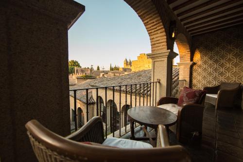 Terraza/balcón, Hotel Hacienda del Cardenal in Toledo City Center Terraza/balcón, Hotel Hacienda del Cardenal in Toledo City Center