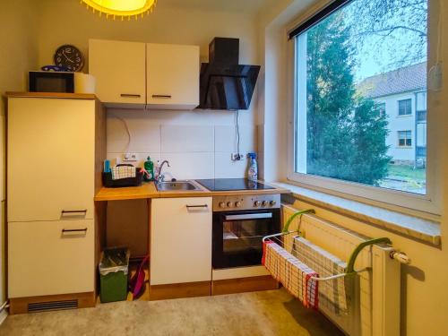 кухня, Ferienwohnung Jänschwalde (Ferienwohnung Janschwalde) in Schwarzheide кухня, Ferienwohnung Jänschwalde (Ferienwohnung Janschwalde) in Schwarzheide