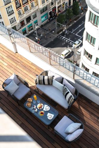 Balcony/terrace, Vincci Via 66 Hotel in City Center Balcony/terrace, Vincci Via 66 Hotel in City Center