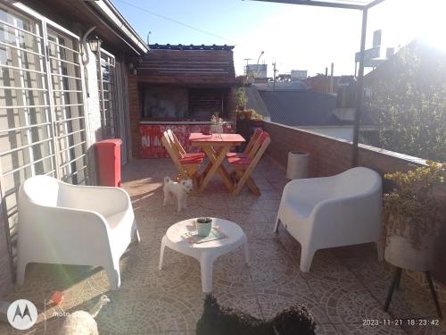 Balcony/terrace, Departamento NALU-RUMU in Mar Del Plata City Center Balcony/terrace, Departamento NALU-RUMU in Mar Del Plata City Center