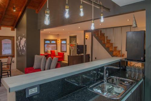 Kitchen, Cabañas Tierra Mistica in Ushuaia Kitchen, Cabañas Tierra Mistica in Ushuaia