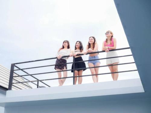 Balcony/terrace, M View Pool villa in Cha Am Golf Balcony/terrace, M View Pool villa in Cha Am Golf
