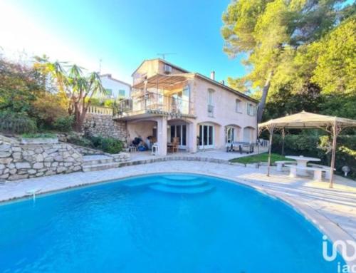 Bas de villa avec piscine Golfe-juan