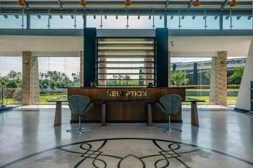 Lobby, Sportico Resort Bangalore in Malur Lobby, Sportico Resort Bangalore in Malur