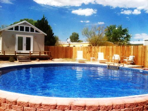 Swimming pool, Shady Lady Bed and Breakfast in Beatty (NV) Swimming pool, Shady Lady Bed and Breakfast in Beatty (NV)
