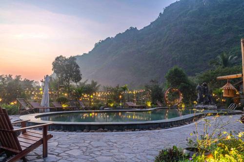 בריכת שחיה, THE GOAT BOUTIQUE RESORT in Ninh Bình בריכת שחיה, THE GOAT BOUTIQUE RESORT in Ninh Bình