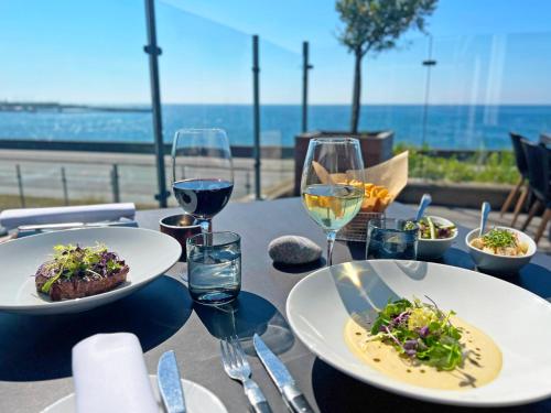 Restaurante, Griffen Spa Hotel in Bornholm Restaurante, Griffen Spa Hotel in Bornholm