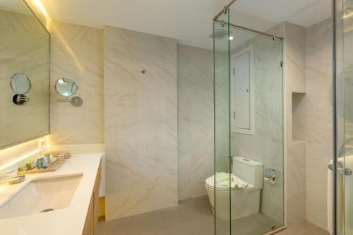 Bathroom, Wyndham Garden Naithon Phuket in Naithon Bathroom, Wyndham Garden Naithon Phuket in Naithon