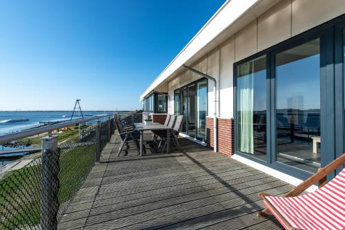 Varanda/terraço, Penthouse XL Veerse Meer in Kamperland Varanda/terraço, Penthouse XL Veerse Meer in Kamperland