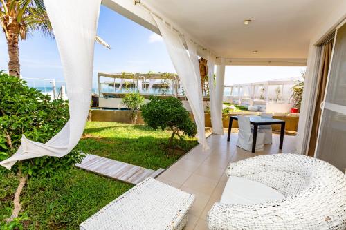 Erkély/terasz, Hotel Suites de Mar in Mancora Erkély/terasz, Hotel Suites de Mar in Mancora