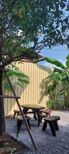 حديقة, Baan Rhomkham Ayutthaya - บ้านร่มขามอยุธยา in Pratuchai حديقة, Baan Rhomkham Ayutthaya - บ้านร่มขามอยุธยา in Pratuchai