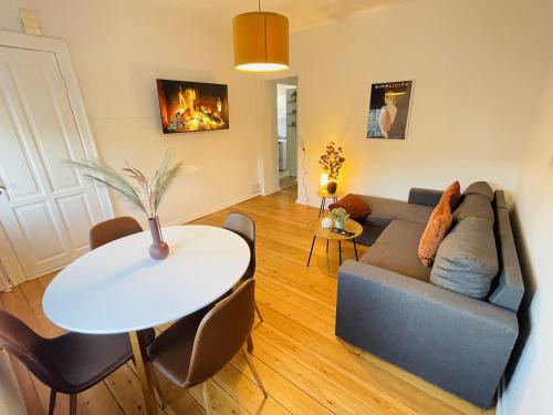 Közös társalgó / TV, aday - Sunset Suite in Randers városközpont Közös társalgó / TV, aday - Sunset Suite in Randers városközpont