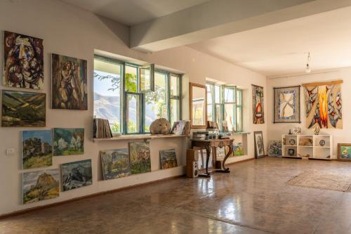Shared lounge/TV area, Art Rooms Garni in Garni Shared lounge/TV area, Art Rooms Garni in Garni