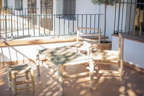 Balkon/teras, El traslado alojamiento rural in Almonte Balkon/teras, El traslado alojamiento rural in Almonte