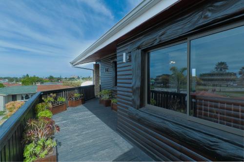 Varanda/terraço, Royal Palms Guest House in Porto Elizabeth Varanda/terraço, Royal Palms Guest House in Porto Elizabeth